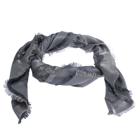 louis vuitton grey shawl|louis vuitton shawl women's.